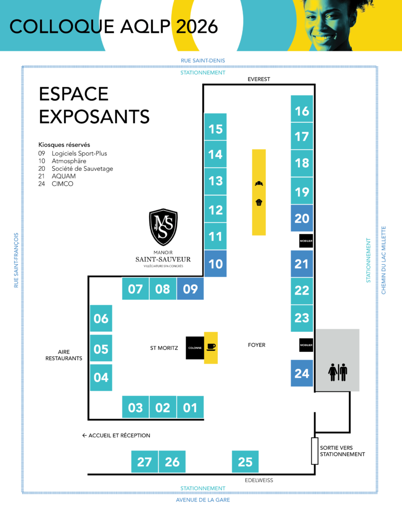 Plan de l'Espace exposants