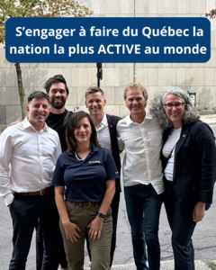 La CASAPQ demande aux partis de s’engager à faire du Québec la nation la plus ACTIVE au monde